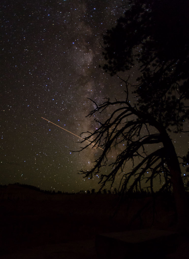 Milky Way over Bryce Canyon